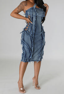 “Daria” Denim Dress