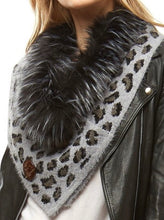 Load image into Gallery viewer, &quot;She&#39;s so XTRA&quot; Leopard Faux Fur Scarf
