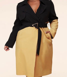 "Kate" Colorblock Coat