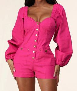 “Please don’t play yourself Sweetheart” Romper- Pink