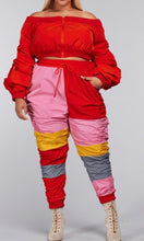 Load image into Gallery viewer, “Maya” Colorblock Tracksuit
