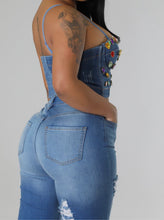 Load image into Gallery viewer, “Juel” Denim Bustier
