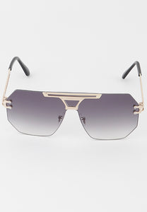 Chrissy- Sunglasses(Brown, Clear, Black, Or Blue)