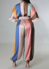 Load image into Gallery viewer, “Jewel” Striped Jumpsuit
