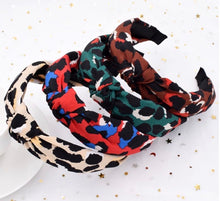 Load image into Gallery viewer, “Lynette” Animal Print Headband- Brown
