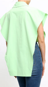 Kaylee Top- Lime Green