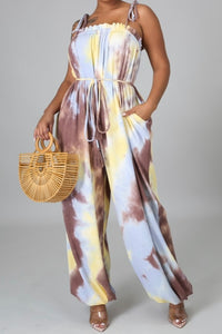 “Lorren” Tie Dye Jumpsuit