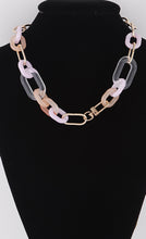 Load image into Gallery viewer, Justine Chain Necklace- Pink or Red
