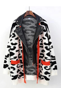 “Satira” Animal Print Jacket