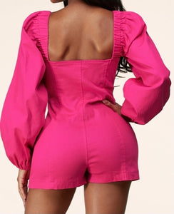 “Please don’t play yourself Sweetheart” Romper- Pink