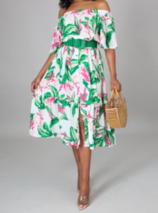 “Monique” Floral Dress