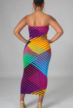 Load image into Gallery viewer, “Jamila” Tube Dress w/ Matching Cardigan
