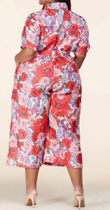 “Sydney” Floral Jumpsuit