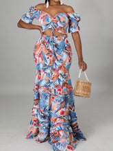 Load image into Gallery viewer, “All of this winning” Two Piece Skirt Set
