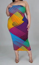 Load image into Gallery viewer, “Jamila” Tube Dress w/ Matching Cardigan
