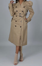 Load image into Gallery viewer, “Travelnerd” Trench Coat
