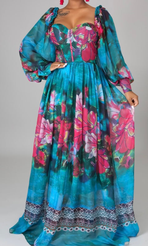 “Alissa” Maxi Dress